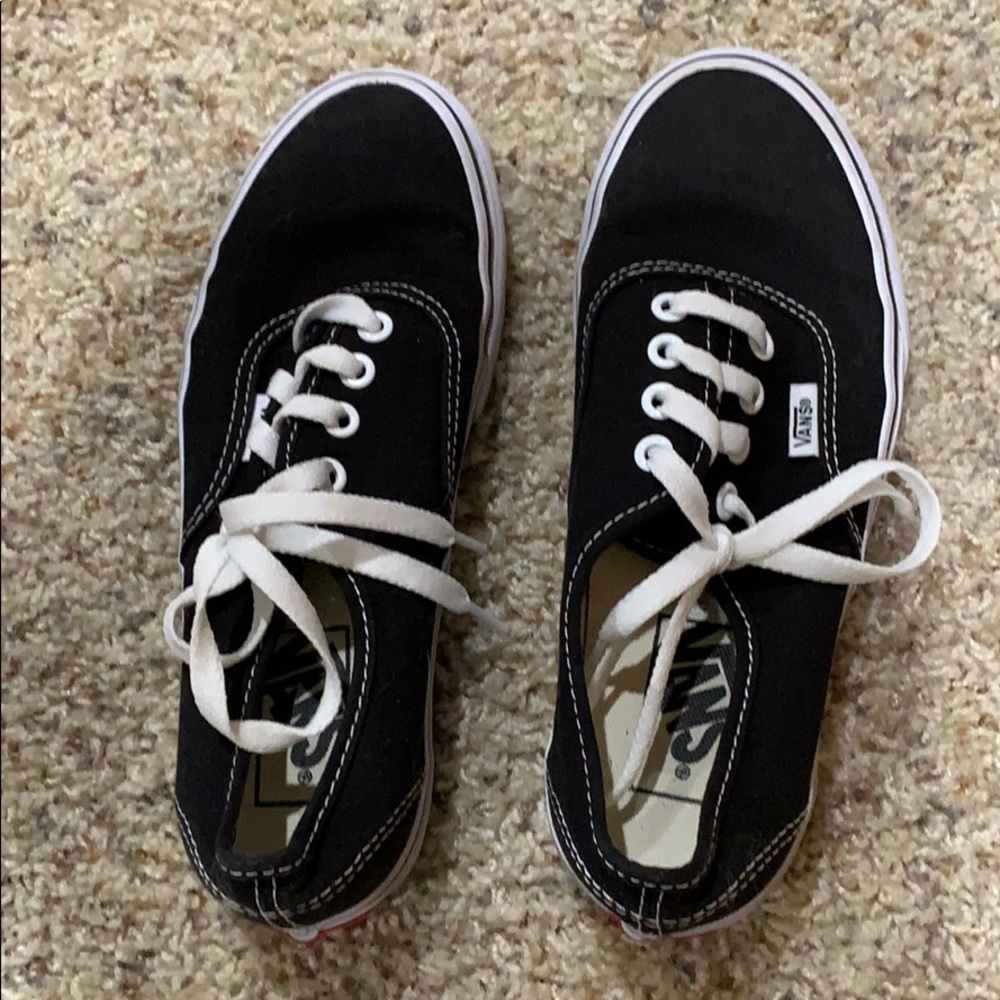 Vans authentic black